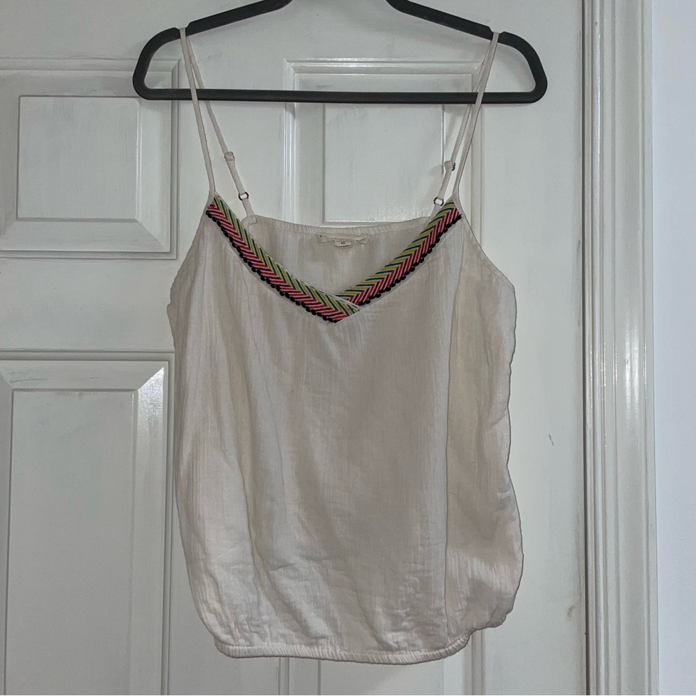Adorable embroidered Lovestitch tank top